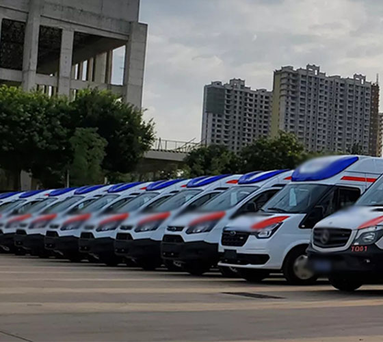 古交市服务车队展示